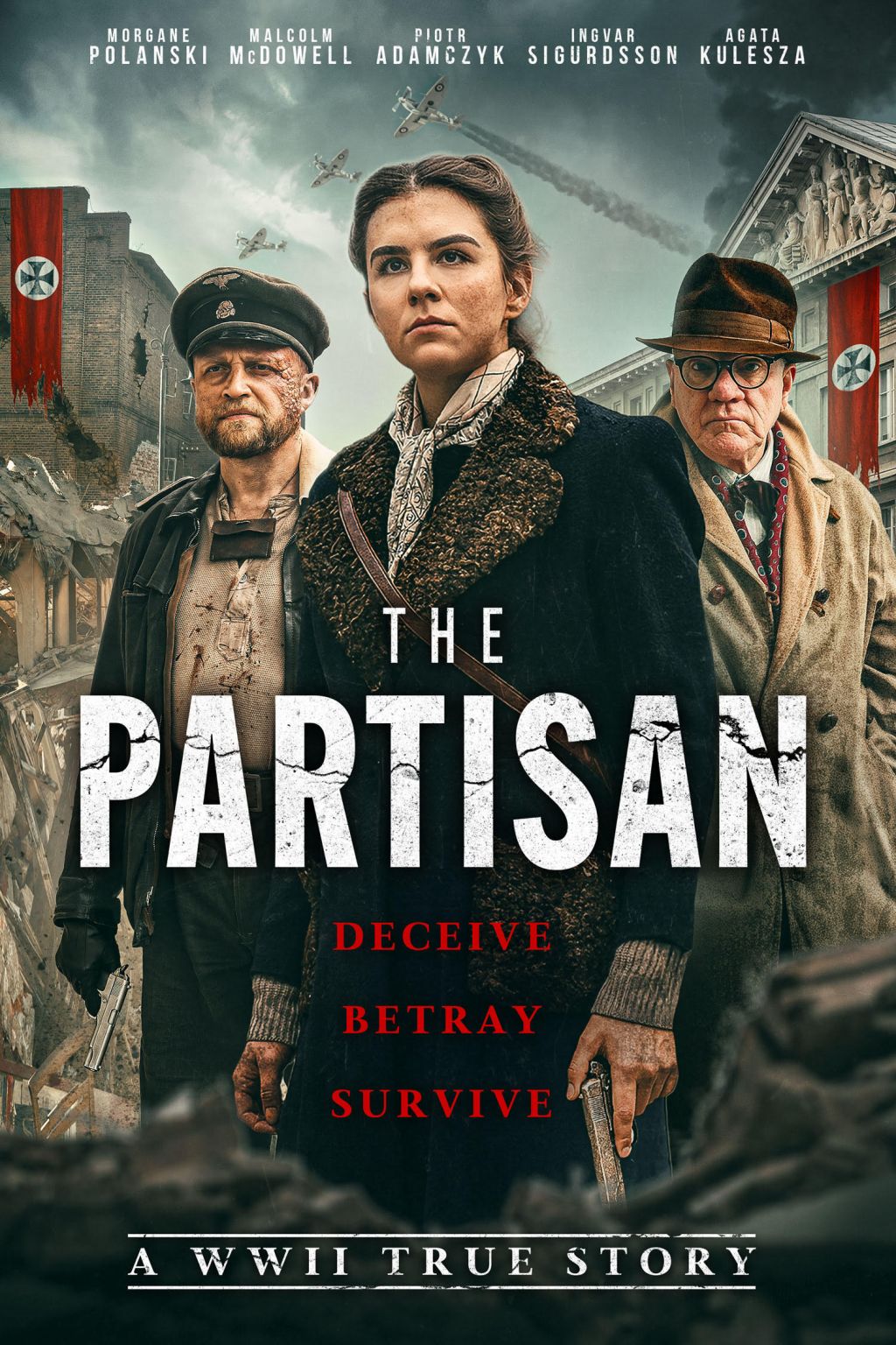 The Partisan’ starring Malcolm McDowell, Morgane Polanski and Steven Waddington – in cinemas 3 October, home release 27&nbsp;October