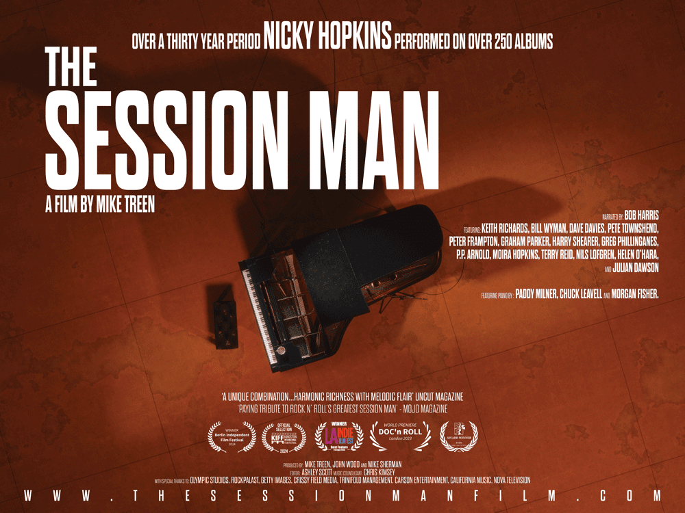 Discover rock’s greatest Session Man in THE SESSION MAN Coming to UK cinemas from 21st&nbsp;November